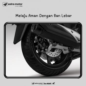 Melaju Aman Dengan Ban Lebar