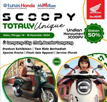 Warga Lampung Selatan Hadiri Launcing Scoopy Terbaru Dari Honda 