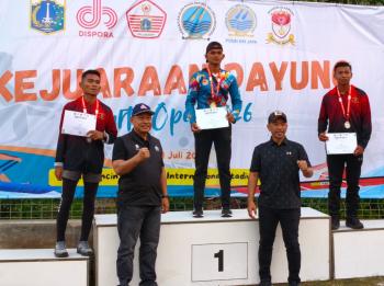 Keterbatasan Bukan Penghalang, Atlet SUP Lampung Sabet Tiga Medali Nasional