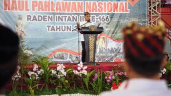 Pemerintah Kabupaten Lampung Selatan Gelar Haul Radin Inten II Ke-166 Tahun 2022 Berlangsung Meriah  