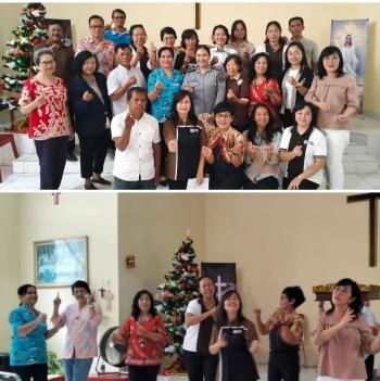 Perayaan Natal 2024 dan Tahun Baru 2025 Bersama di Gereja Lembaga Pemasyarakatan Perempuan Kelas II A Bandar Lampung  ( LP Wanita) 