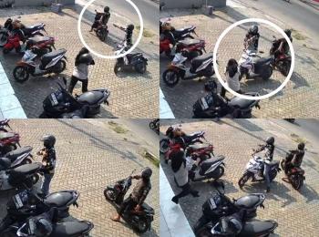 Motor Gagal Dicuri di Bandar Lampung, Pelaku Kabur Usai Todong Korban dengan Senjata Api
