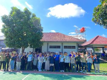 Lapas Narkotika Bandar Lampung dan FTI ITERA Bersinergi, Warga Binaan Dibekali Keterampilan Hidroponik dan Kerajinan Tangan