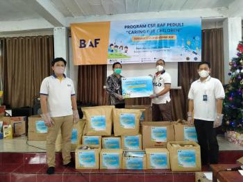 BAF Gelar Rangkaian CSR di Penghujung Tahun 2021