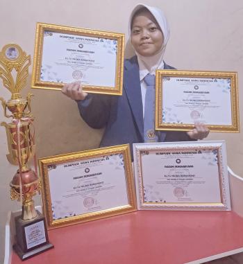 Siswi SMA Negeri 10 Bandar Lampung Borong 3 Medali Emas Dalam Ajang OSI 38 LKP Astikom & Deehati Global Loop