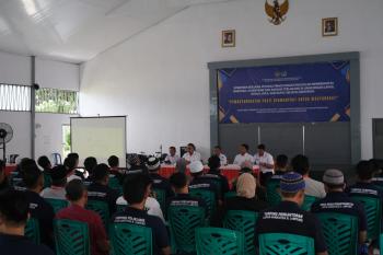 Kalapas Narkotika Kelas IIA Bandar Lampung Pimpin Sidang TPP ke-21