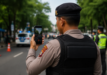 Anggota Dilarang Siaran Langsung Saat Bertugas, Ini Penjelasan Polda Lampung