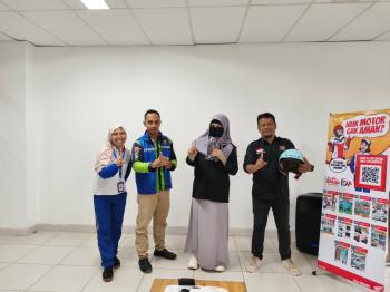 Safety Riding Bersama Garda, TDM Perkuat Budaya #CariAman di Bandar Lampung