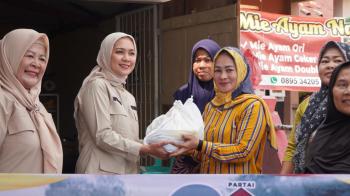 Baksos Jajaran DPD Gerindra Lampung di Sejumlah Lokasi Terdampak Banjir Lampung Utara 