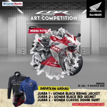 Tunas Honda dan Jaringannya NSS Kedaton Menggelar CBR 250 RR Art Competition