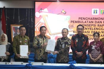 Sukseskan Program Nasional, Kanwil Kemenkum Lampung Gelar Pengharmonisasian Raperkada Tentang Penyelenggaraan Koperasi Desa/Kelurahan Merah Putih Serentak Se-Provinsi Lampung