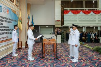 Awal Kepemimpinan Baru, Nanda Indira–Antonius Resmi Nahkodai Pesawaran