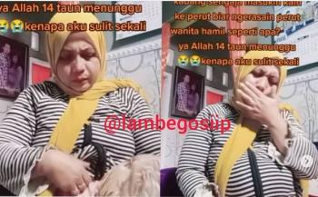 Warganet Sedih! 14 Tahun Menikah Belum Hamil, Wanita Ini Lakukan Hal Tak Terduga