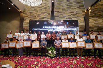 5 Institusi dan 3 Badan Usaha Binaan BPJS Ketenagakerjaan Lampung Tengah Raih Paritrana Award 2023 