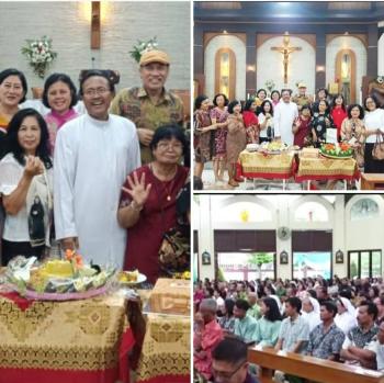 Suka Cita Pastor Reverendus Dominus Philipus Suroyo pada Perayaan Syukur Pesta Perak Imamat  