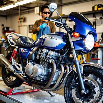 Tips Mencuci Motor Untuk Menghindari Baret Halus Pada Kendaraan