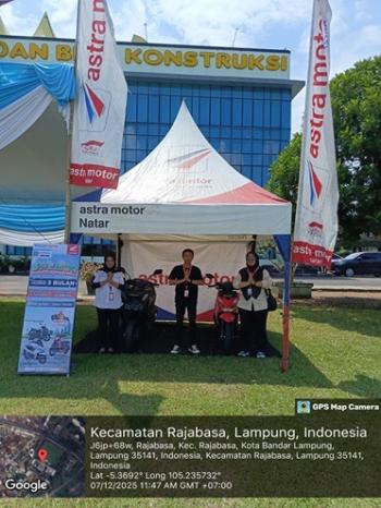 Astra Motor Natar Gelar Roadshow di Dinas Bina Marga: Hadirkan Booth Motor & Layanan Service untuk Pegawai   