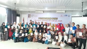 Peluncuran Buku Festival Cerpen Indonesia 2025, Lampung Jadi Pusat Literasi
