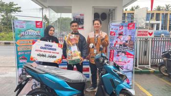 Astra Motor Natar Berikan Layanan "WOW Customer" bagi Loyalis Honda: Apresiasi Spesial untuk Pembelian Unit Ketiga
