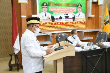 Rapat Forum Gabungan Perangkat Daerah Lam-Tim, Dibuka Secara Virtual