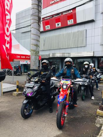 TDM Gelar Nobar MXGP bersama semua komunitas Honda di AMHL