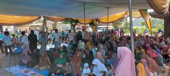 Ratusan Masyarakat Sidosari Hadiri Isra Miraj dan Songsong RamadhanÂ 