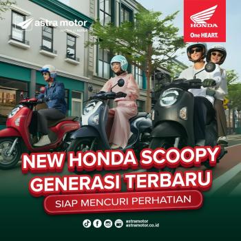 New Honda Scoopy Generasi Terbaru 
