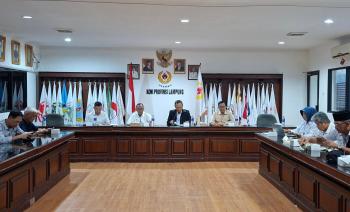 KONI Lampung Targetkan Rakerprov Berjalan Sukses, Bahas 32 Cabor hingga Cabor Baru