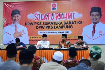 Silaturahmi Buya Mahyeldi ke PKS Lampung: Dorong Soliditas dan Kemenangan Legislatif Menuju 2029