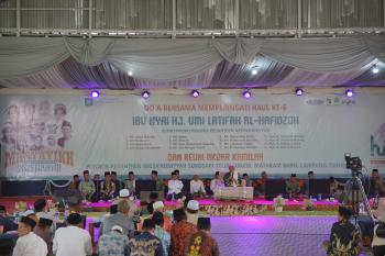 Wakil Gubernur Lampung Terpilih, dr. Jihan Nurlela, Hadiri Haul Nyai Hj. Latifah Al-Hafidzhoh di Lampung Timur