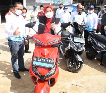 Pemkot Berencana Berikan Motor Listrik Untuk Setiap Kelurahan di Kota Bandar Lampung