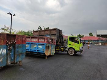 Pengadaan Kontainer Sampah Pada DLH Bandar LampungÂ Disidik Kejari