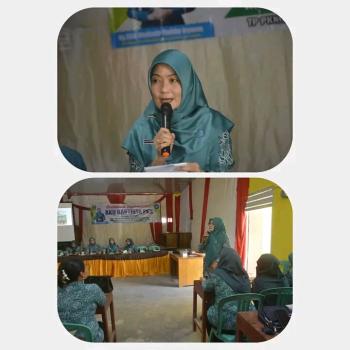 Pjs Ketua TP PKK Kabupaten Lampung Tengah Buka Acara Sosialisasi Implementasi Program Aku Hatinya PKK Untuk 10 Kecamatan Wilayah Timur Kabupaten  Lampung Tengah