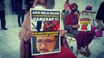 Massa AML Kurang Laporan Tertulis, Aspirasi Ditampung Oleh Kemenag Provinsi