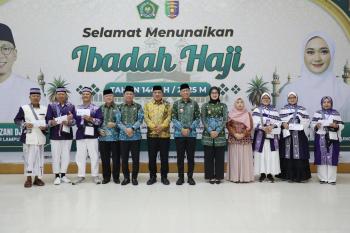 Setiap Jamaah Haji Lampung Terima Uang Saku Rp1 Juta dari Gubernur Mirza