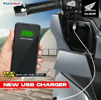 2 Hal Yang Harus Diperhatikan Ketika Charging HP di Honda PCX 160