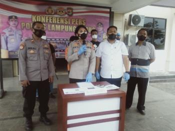 Diduga Bawa Senpi Ilegal Warga Lamtim di Giring ke Mapolres