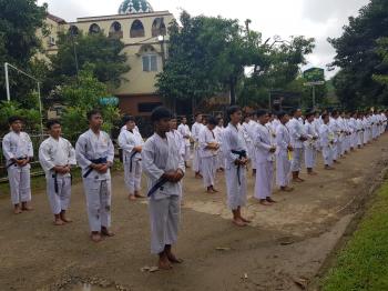 Shorinji Kempo Hadir di Ponpes Darul Munir, Menempa Mental dan Fisik Para Santri