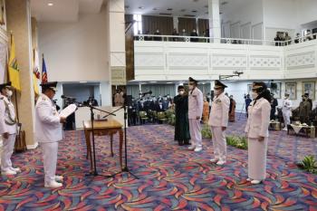 Gubernur Lampung Lantik Tiga Penjabat Bupati untuk Kabupaten Pringsewu, Mesuji dan Tulang Bawang Barat