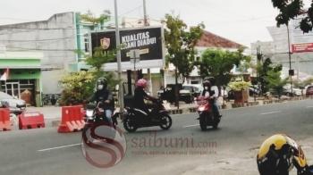 Hindari Penyekatan, Pengendara Nekat Lawan Arus!