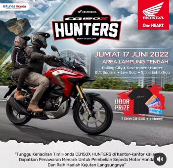 Tunas Honda dan Jaringannya NSS Kedaton Mengadakan CB150X Hunters di Lampung Tengah