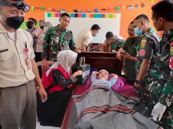 PSMTI Kabupaten Pesawaran Bantu Kegiatan Baksos Sunatan dan Donor Darah 