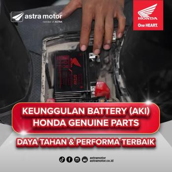 Berikut Beberapa Keunggulan Yang Membuat Battery Honda Genuine Parts Menjadi Pilihan Unggul  