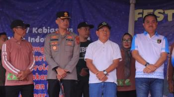 Festival Pendidikan Jadi Panggung Semangat Kota Metro, Kapolres Turun Langsung Kawal Antusias Warga