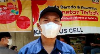 Jaringan Baru di Tulangbawang Barat,Penjualan Dari Sisi Outlet Naik