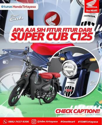 Apa Aja Sih Fitur Fitur Dari Super Cub 125 