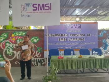 Musprov Perdana SMSI Lampung, Begini Sambutan Ketua Umum SMSI Pusat 