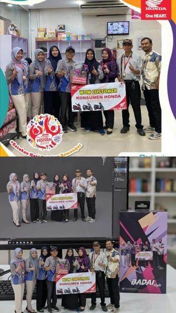 Semarak Hari Pelanggan Nasional 2025, Istana Motor Bandar Jaya Berbagi Hadiah Dengan Konsumen Loyal 