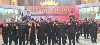 Walikota Metro Wahdi Resmi Nahkodai DPC GRANAT Kota MetroÂ 
