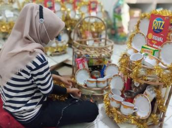 2 Tahun Dihantam Pandemi, Perajin Parsel Mulai Kebanjiran Order